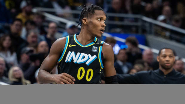 Indiana Pacers guard Bennedict Mathurin